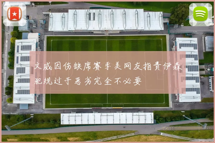 文威因伤缺席赛季美网友指责伊森犯规过于恶劣完全不必要